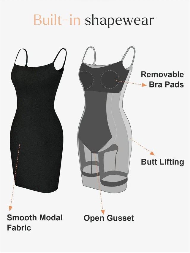 The Shapewear Dress Slip Mini